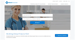 Desktop Screenshot of clinicalconnection.com